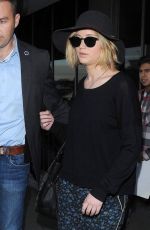 JENNIFER LAWRENCE Arrives at Los Angeles Inernational Airport 1812