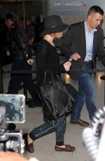 JENNIFER LAWRENCE Arrives at Los Angeles Inernational Airport 1812