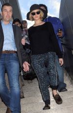JENNIFER LAWRENCE Arrives at Los Angeles Inernational Airport 1812