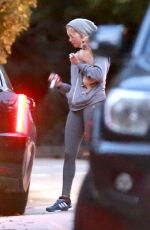 JENNIFER LAWRENCE Heading to a Friend