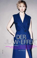 JENNIFER LAWRENCE in Glamour Magazin, Germany December 2014 Issue