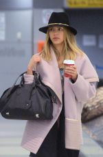 JESSICA ALBA Arrives at JFK Airport in New York 0912