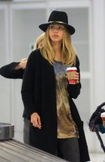 JESSICA ALBA Arrives at JFK Airport in New York 0912