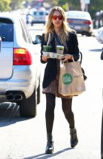 JESSICA ALBA Heads to a Office in Santa Monica 0812