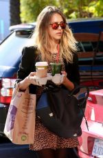 JESSICA ALBA Heads to a Office in Santa Monica 0812