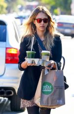 JESSICA ALBA Heads to a Office in Santa Monica 0812
