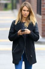 JESSICA ALBA Out and About in Santa Monica 1812