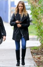JESSICA ALBA Out and About in Santa Monica 1812
