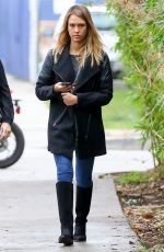 JESSICA ALBA Out and About in Santa Monica 1812