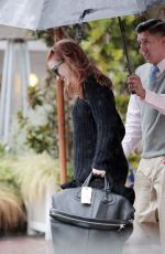 JESSICA CHASTAIN Arrives at Los Angeles International Airport 0212