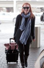 JESSICA CHASTAIN Arrives at Los Angeles International Airport 0212