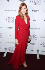 JESSICA CHASTAIN at A Most Violent Year Premiere in New York