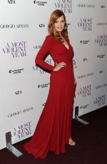 JESSICA CHASTAIN at A Most Violent Year Premiere in New York