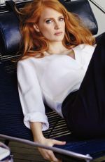 JESSICA CHASTAIN in Instyle Magazine, January 2015 Issue