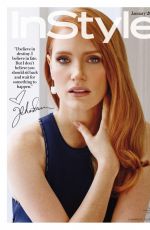 JESSICA CHASTAIN in Instyle Magazine, January 2015 Issue