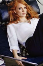 JESSICA CHASTAIN in Instyle Magazine, January 2015 Issue