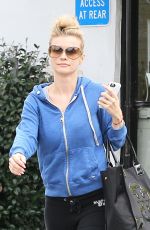 JOANNA KRUPA in a Tracksuit Out in Lis Angeles