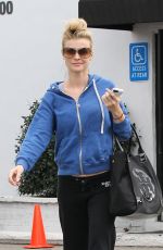 JOANNA KRUPA in a Tracksuit Out in Lis Angeles