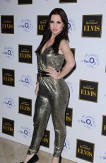 JOANNE CLIFTON at Elvis at the O2 Exhibition in London