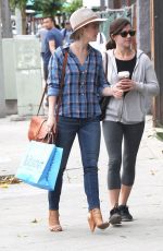 JULIANNE HOUGH Out Shopping at Kitson in West Hollywood