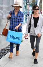 JULIANNE HOUGH Out Shopping at Kitson in West Hollywood