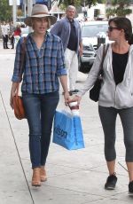 JULIANNE HOUGH Out Shopping at Kitson in West Hollywood
