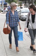 JULIANNE HOUGH Out Shopping at Kitson in West Hollywood