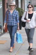 JULIANNE HOUGH Out Shopping at Kitson in West Hollywood