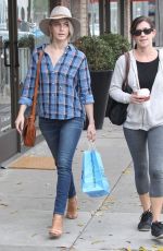 JULIANNE HOUGH Out Shopping at Kitson in West Hollywood