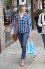 JULIANNE HOUGH Out Shopping at Kitson in West Hollywood