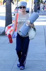 KALEY CUOCO Leaves Yoga Class in Los Angeles 0812