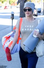 KALEY CUOCO Leaves Yoga Class in Los Angeles 0812