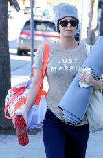 KALEY CUOCO Leaves Yoga Class in Los Angeles 0812