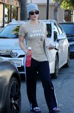 KALEY CUOCO Leaves Yoga Class in Los Angeles 0812