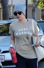 KALEY CUOCO Leaves Yoga Class in Los Angeles 0812