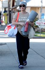 KALEY CUOCO Leaves Yoga Class in Los Angeles 0812