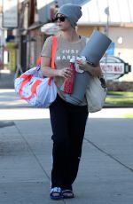 KALEY CUOCO Leaves Yoga Class in Los Angeles 0812