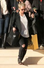 KALEY CUOCO Out for Christmas Shopping at Barneys