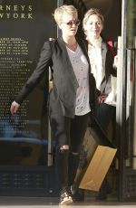 KALEY CUOCO Out for Christmas Shopping at Barneys