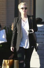 KALEY CUOCO Out for Christmas Shopping at Barneys