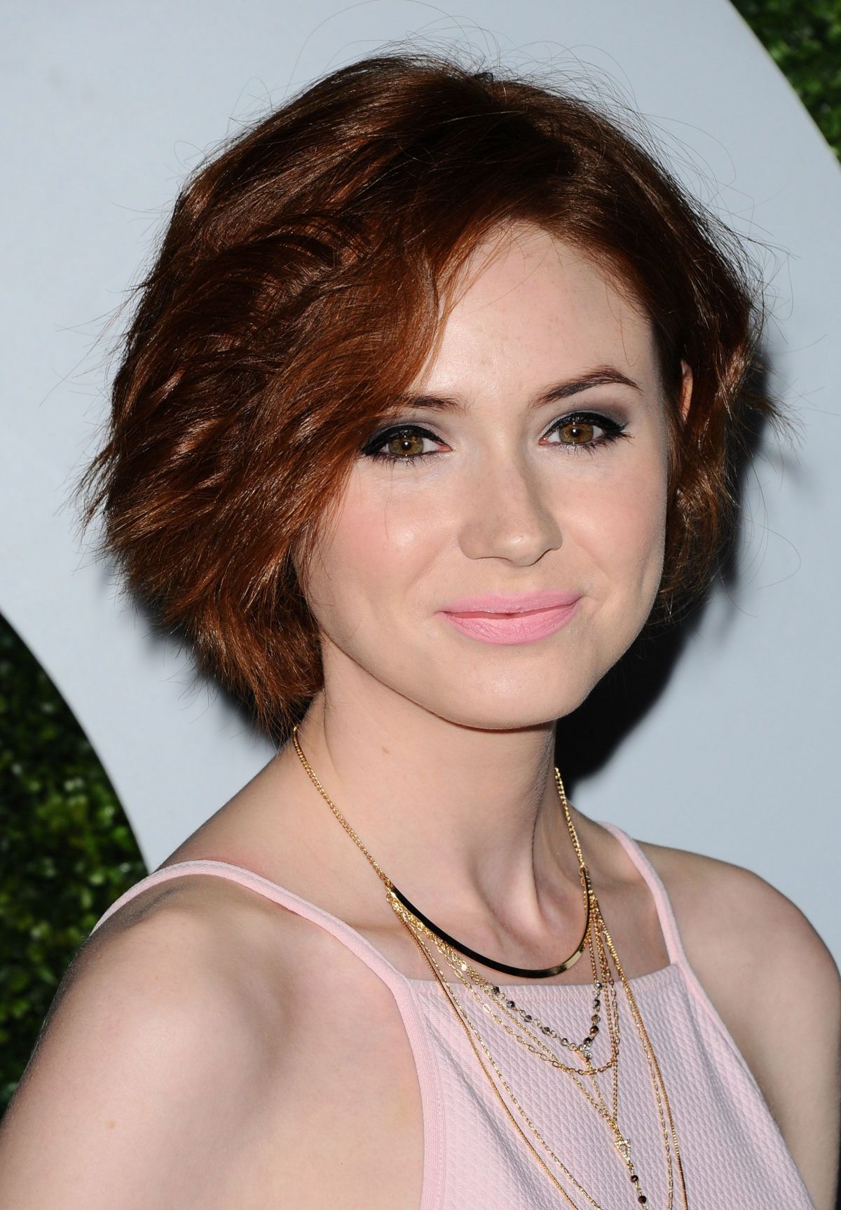 KAREN GILLAN at 2014 GQ Men of the Year Party in Los Angeles - HawtCelebs
