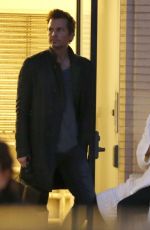 KATE BECKINSALE and Len Wiseman Shopping at Barneys New York in Los Angeles