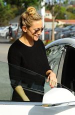 KATE HUDSON and Matthew Bellamy Out and About in Brentwood