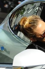 KATE HUDSON and Matthew Bellamy Out and About in Brentwood