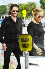 KATE HUDSON and Matthew Bellamy Out and About in Brentwood