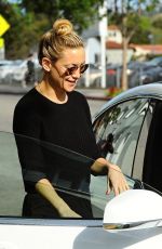 KATE HUDSON and Matthew Bellamy Out and About in Brentwood