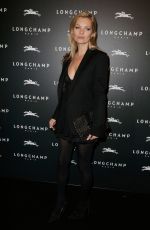 KATE MOSS at Longchamp Elysees Light On Party Photocall in Paris