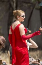 KATE WINSLET on the Set of The Dressmaker in Australia