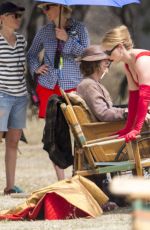 KATE WINSLET on the Set of The Dressmaker in Australia