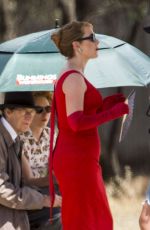 KATE WINSLET on the Set of The Dressmaker in Australia